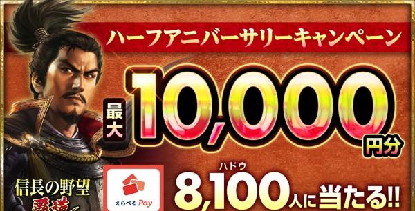 ハーフアニバーサリーキャンペーン