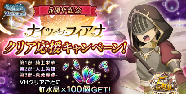 クリア応援キャンペーン