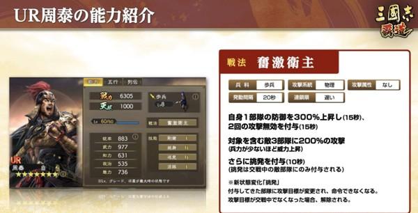 ①UR周泰（戦法）