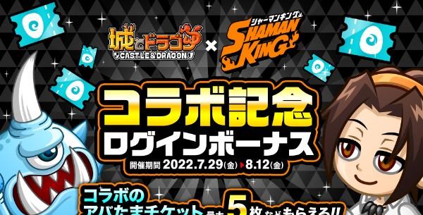 コラボログインボーナス