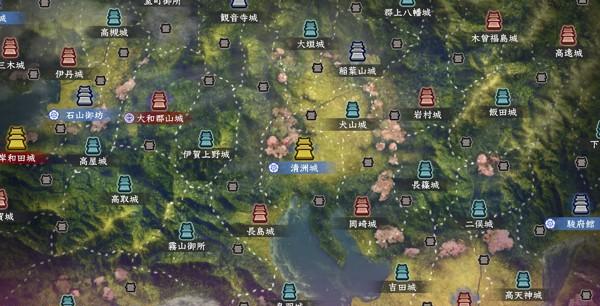 戦国勢力図_春