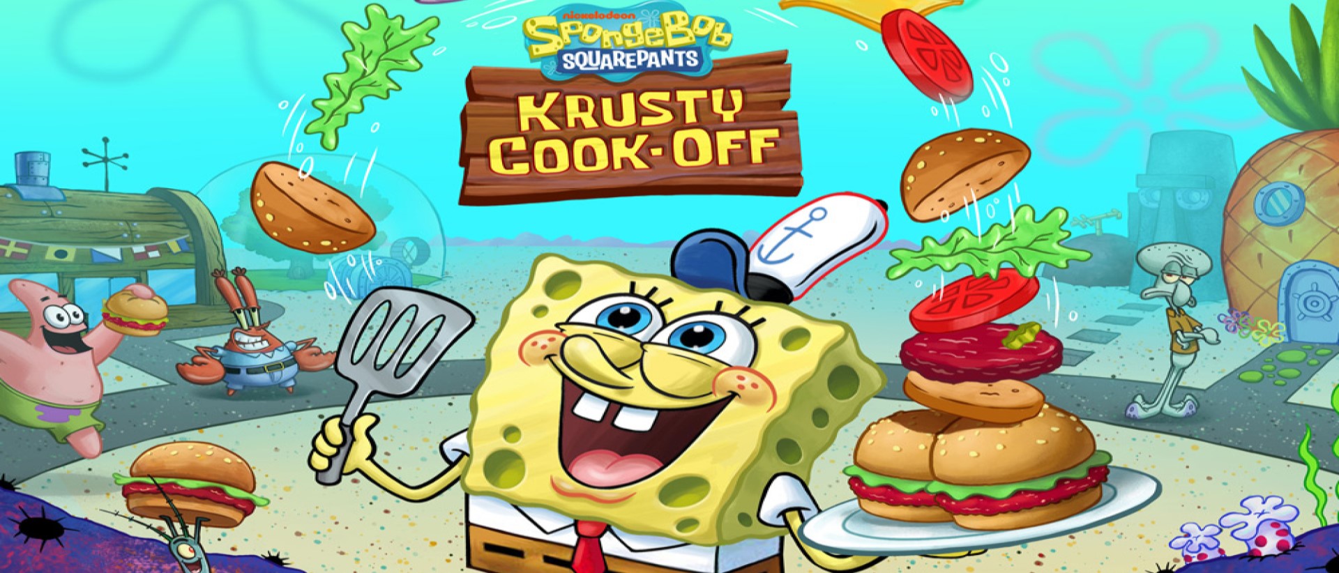 spongebob: krusty cook-off sandy bbq