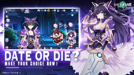 Date A Live: Spirit Pledge HD is Shutting Down on May 20 - QooApp News