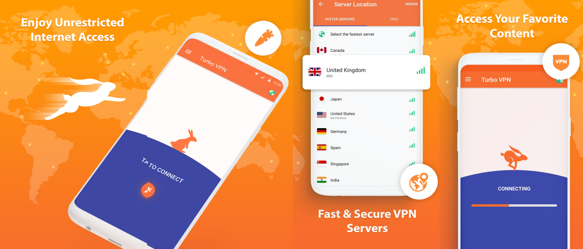 Download & Play Turbo VPN on PC & Mac with NoxPlayer (Emulator)
