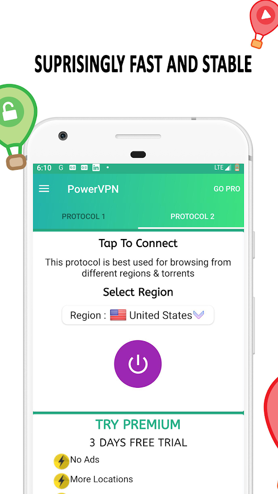 Free VPN: Power VPN