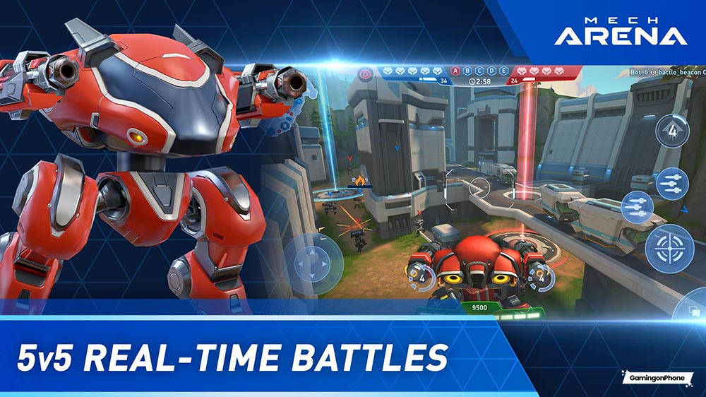 Jogo Mech Arena: Robot Showndown traz lutas de robôs para o