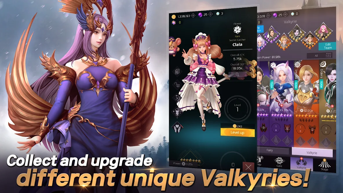 Download & Play Valkyrie Rush : Idle & Merge on PC & Mac (Emulator)