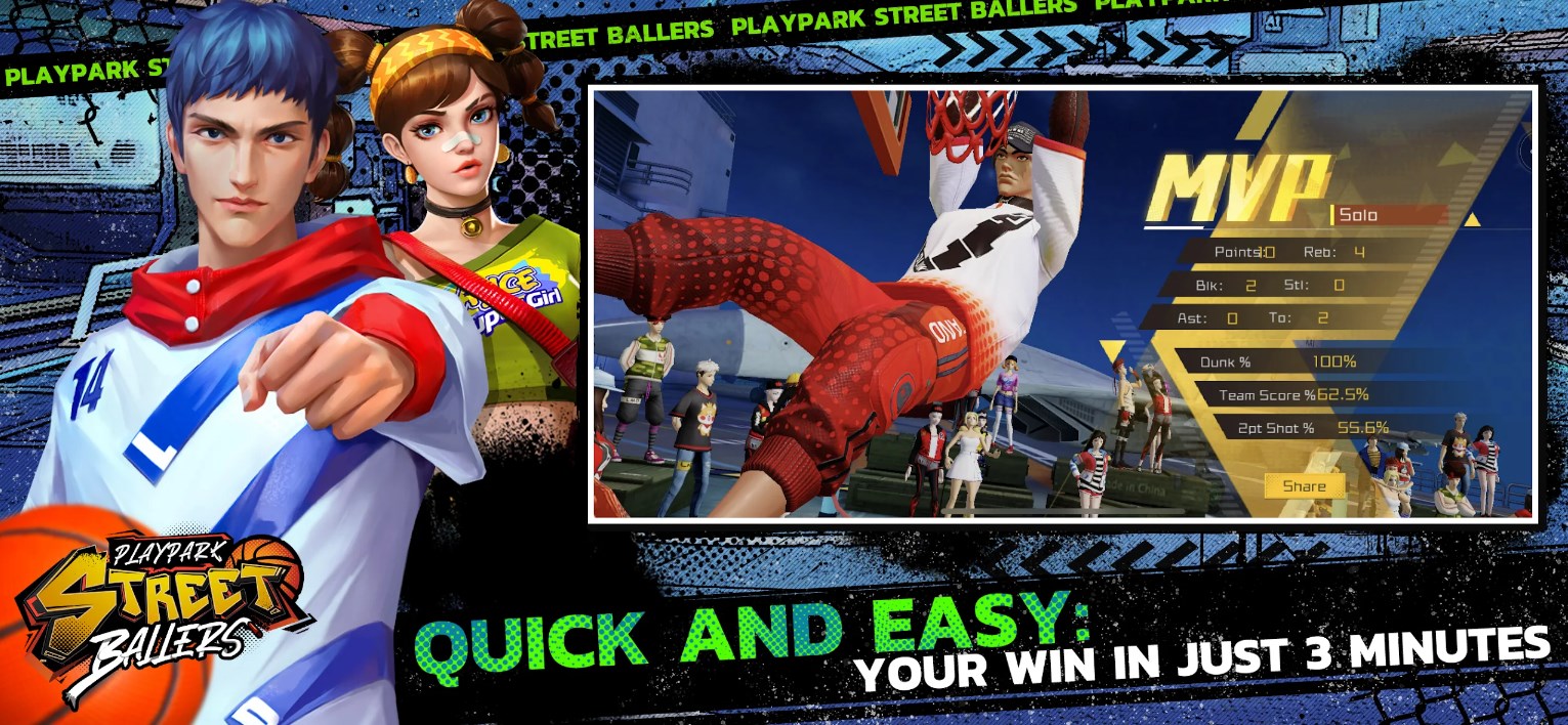 play PlayPark StreetBallers_free pc verison with the best android emulator_noxplayer (1)