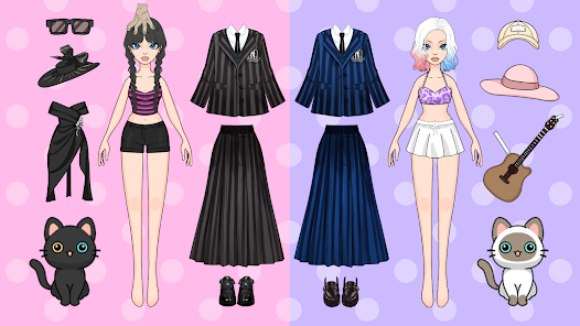 Dress up cheap doll games