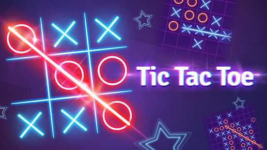 Baixar & Jogar Tic Tac Toe Glow: 2 Player XO no PC & Mac (Emulador)