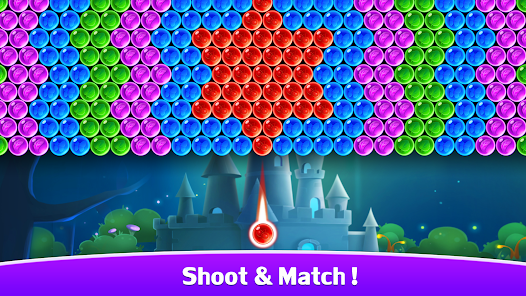 You will get a Bubble Shooter Game