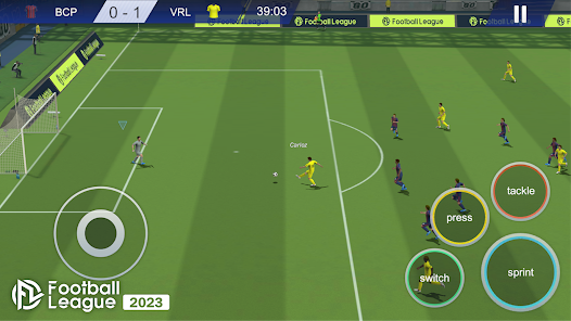 FOOTBALL LEAGUE 2023: SOCCER GAME OFFLINE NEW UPDATE GAMEPLAY