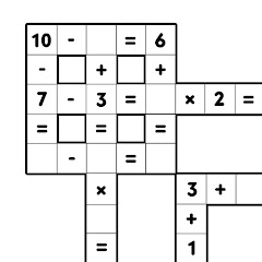 Math Crossword — Number puzzle