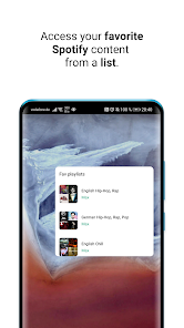 Sign for Spotify features overview screenshot