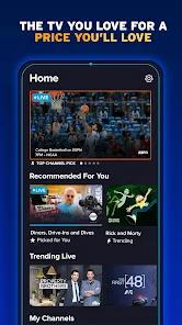 Sling TV: Live Sports, News, Shows + Freestream::Appstore for  Android