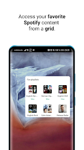 Sign for Spotify main interface screenshot