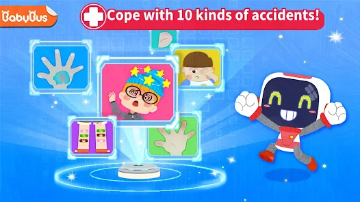 Baby Panda's First Aid Tips - BabyBus Kids Games - Baby Games Videos 