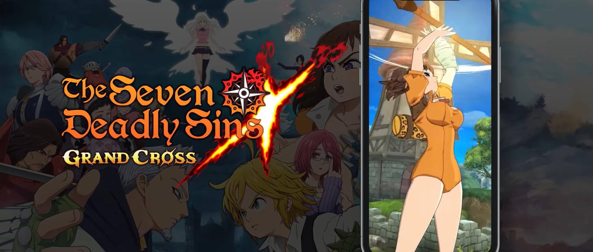 Seven sins cross. The Seven Deadly sins Grand Cross на ПК. Seven Deadly sins Grand Cross. The Seven Deadly sins: Grand Cross башня. Seven Deadly sins Grand Cross колесо стихий.