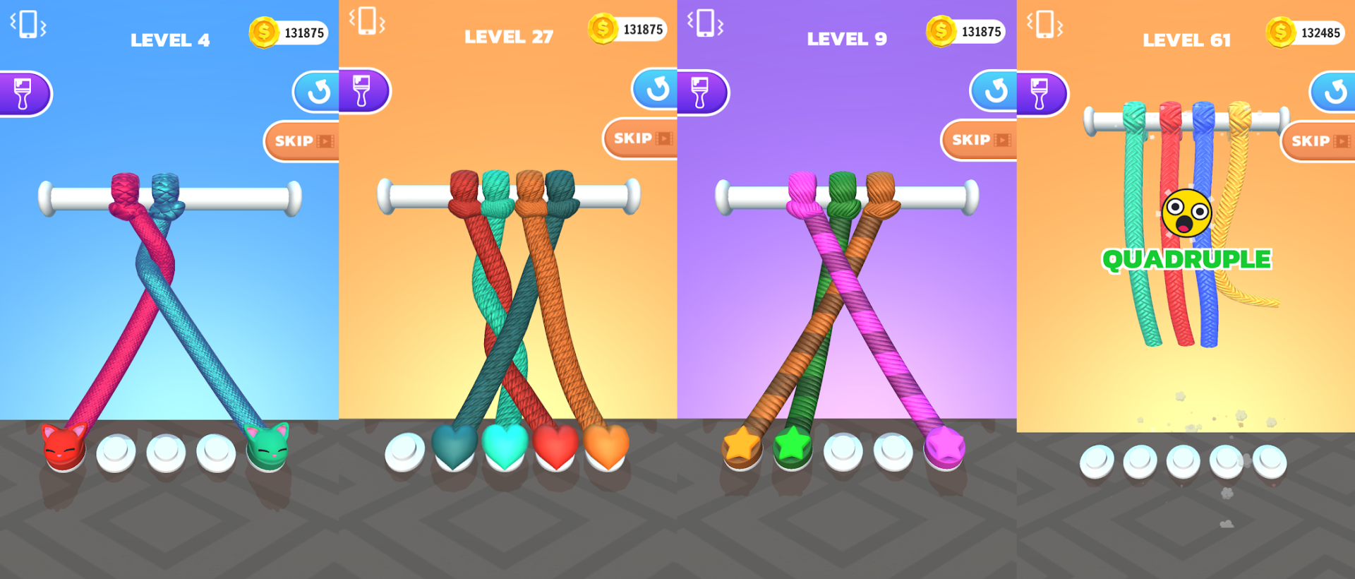 Tangle Master 3D PC電腦版下載- PC電腦玩手遊 - 夜神手機模擬器