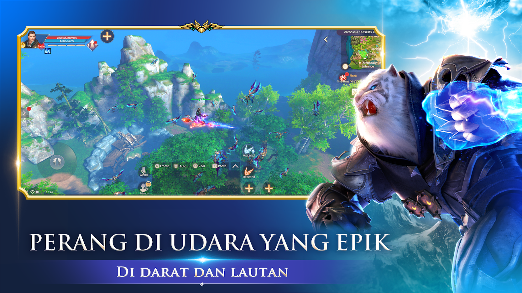 Perfect World VNG: Fly with me di PC