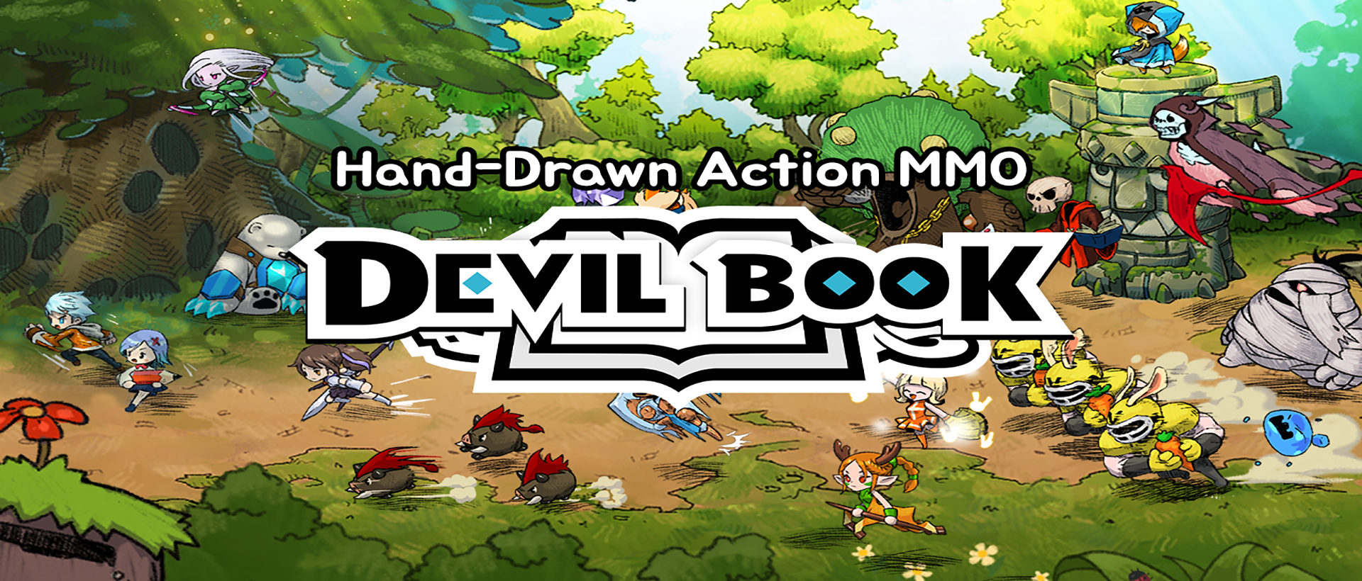 Devil Book: Hand-Drawn Action MMO PC電腦版下載- PC電腦玩手遊 - 夜神手機模擬器