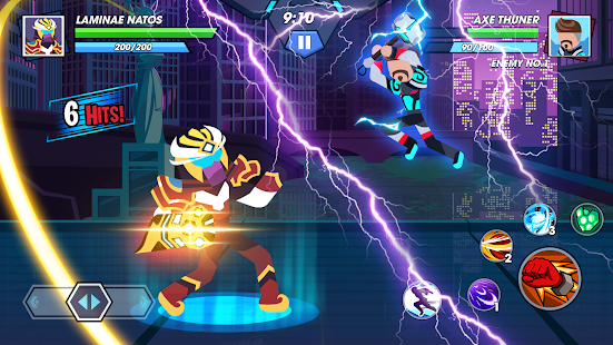 Stickman Fighter Infinity All Characters Unlocked Gameplay (iOS,Android)  @Lucifernani 