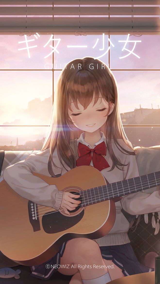 ギター少女：癒し系音楽ゲーム01