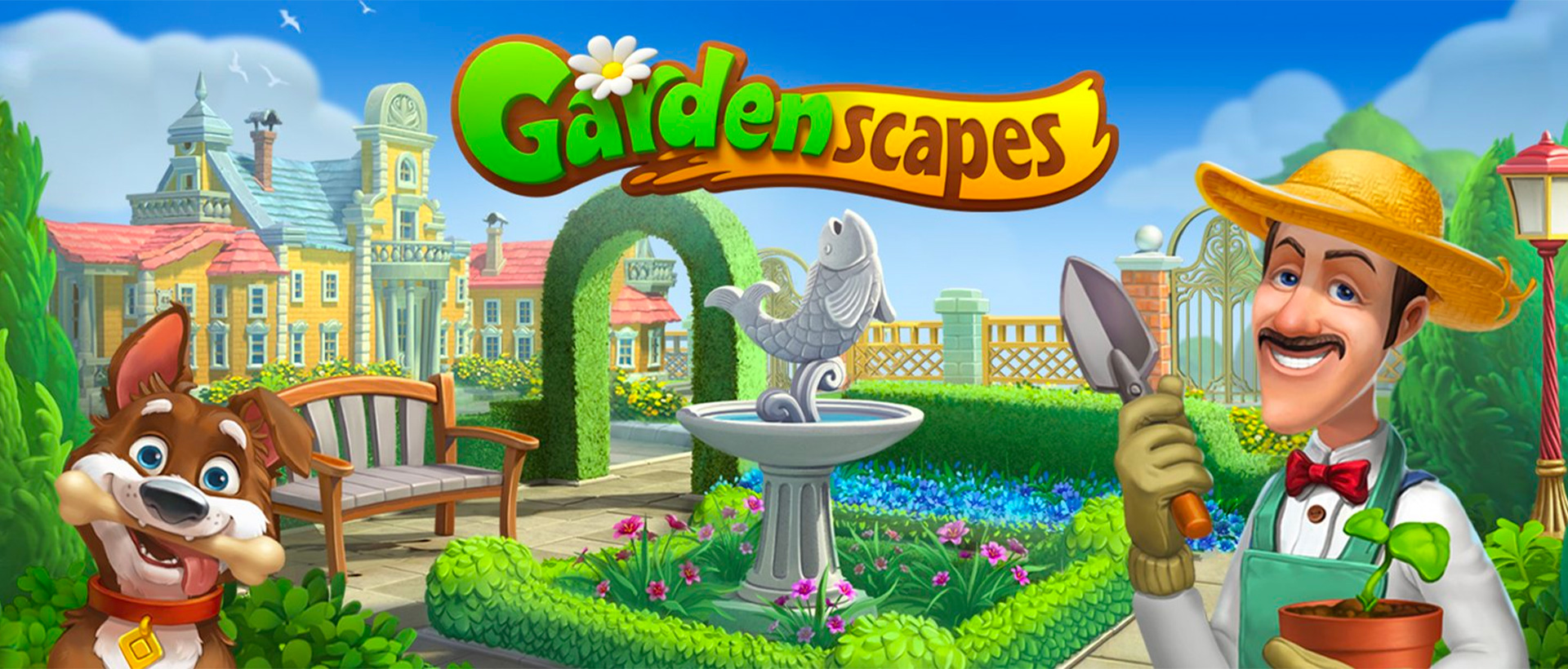꿈의 정원 (Gardenscapes) PC 버전, 컴퓨터에서 설치하고 안전하게 즐기자 - 녹스 앱플레이어