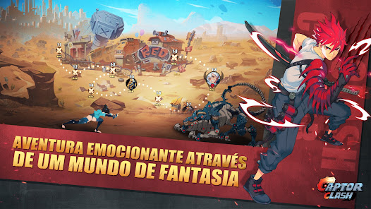 Captor Clash: Gameplay, jogo de luta com RPG MUITO DIVERTIDO