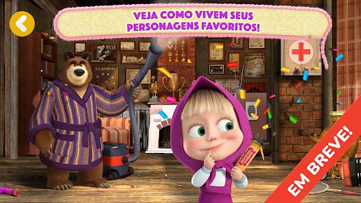 Masha e o Urso: Jogos Infantis – Apps no Google Play