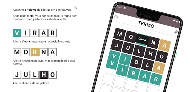 Termo: Jogo de palavras diário – Apps no Google Play