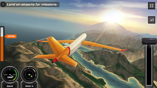 Baixe Flight Pilot: Jogo de Avião 3D no PC com NoxPlayer