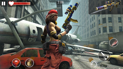 Zombie Hunter Sniper: Jogo offline de matar zumbi Android Jogos