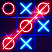 Baixe Tic Tac Toe Glow: XOXO no PC com MEmu