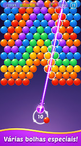 Bubble Shooter Kingdom de Android  Jogo de Bolhas e Decoração de