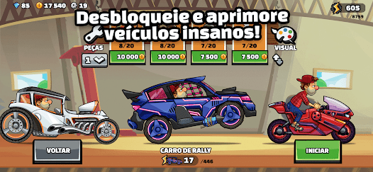 Baixar Hill Climb Racing 2 no PC com NoxPlayer