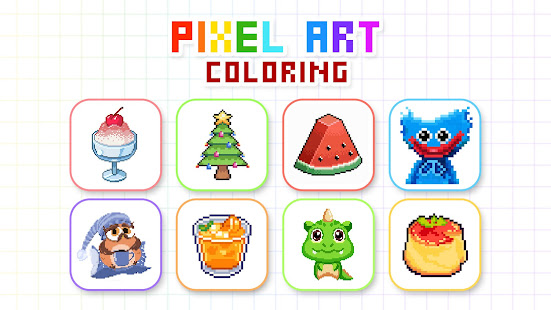 Baixe Pixel Art: Jogos de Pintar no PC com MEmu