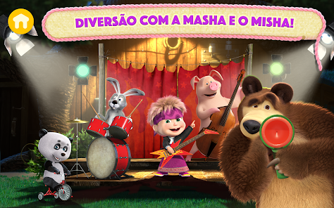 Baixar e jogar Masha e o Urso: Jogos Infantis no PC com MuMu Player