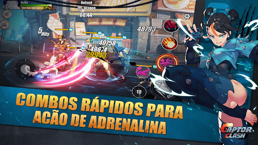 Captor Clash: Gameplay, jogo de luta com RPG MUITO DIVERTIDO