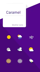 Загрузите Caramel weather icons на ПК с помощью NoxPlayer