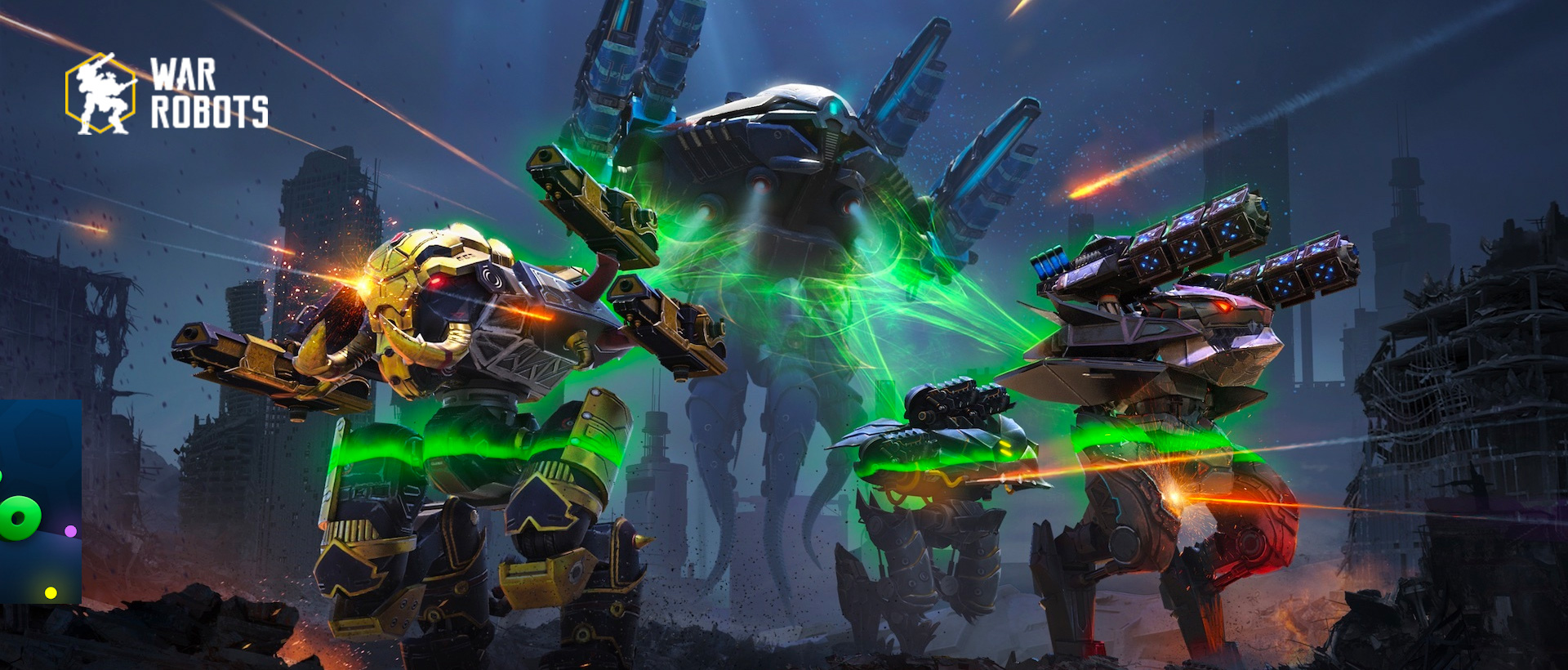 ดาวน์โหลดและเล่น War Robots PvP Multiplayer บน PC ด้วย NoxPlayer โปรแกรมจำลองฟรี