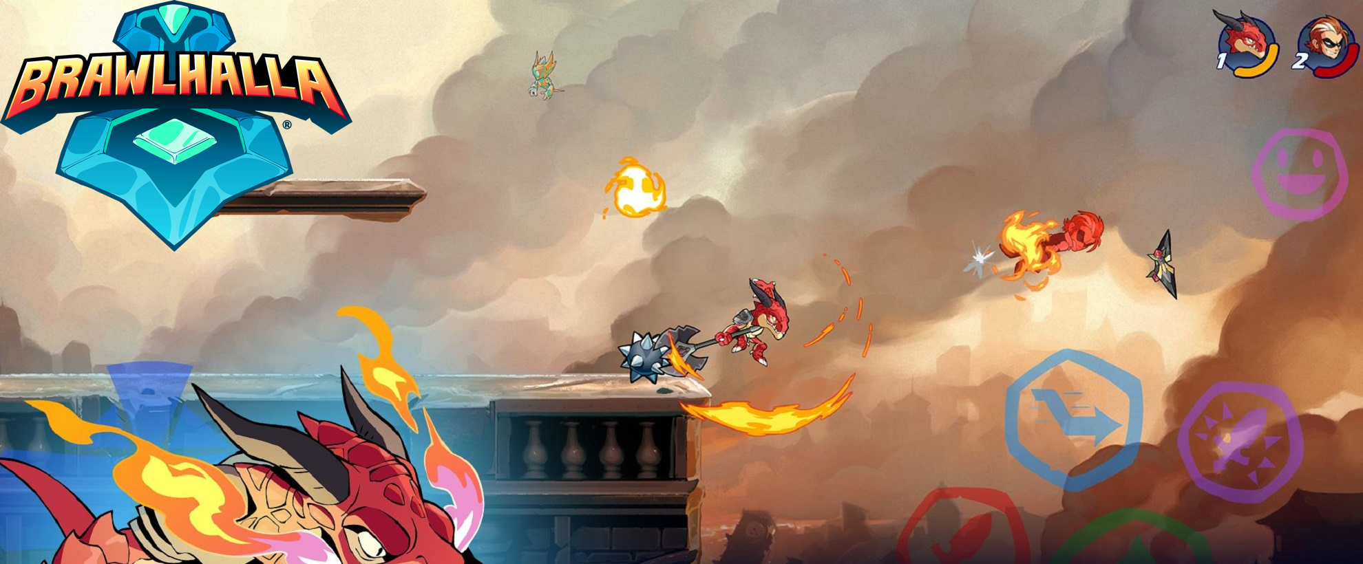 ดาวน์โหลดและเล่น Brawlhalla บน PC ด้วย NoxPlayer โปรแกรมจำลองฟรี