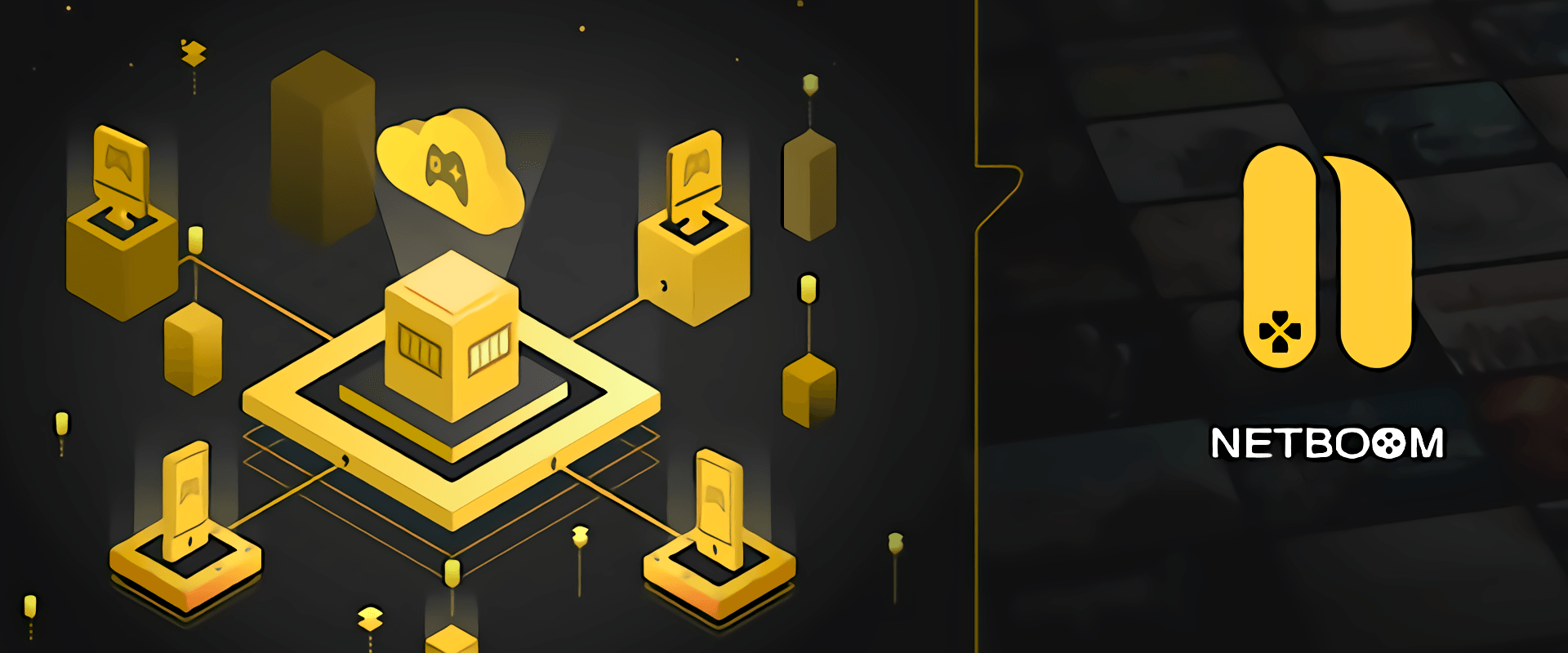 ดาวน์โหลดและเล่น แพลตฟอร์มเกมคลาวด์ที่ดีที่สุด! Netboom บน PC ด้วย NoxPlayer โปรแกรมจำลองฟรี