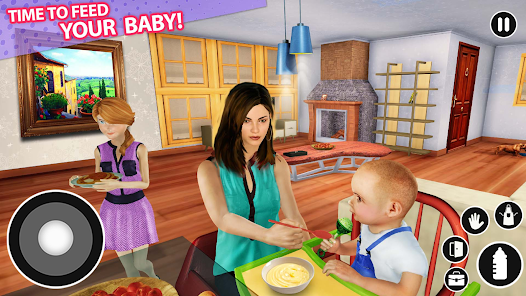 ดาวน์โหลดและเล่น Single Mom Baby Simulator บน PC ด้วย NoxPlayer
