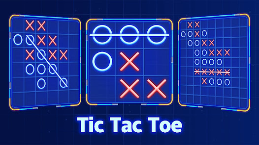 Download & Play Tic Tac Toe Glow: 2 Player XO on PC with NoxPlayer -  Appcenter