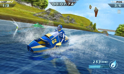 ดาวน์โหลดและเล่น แจ็สกีแร็คซิ่ง 3D - Powerboat บน PC ด้วย NoxPlayer