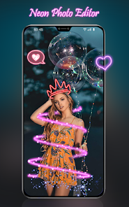 ดาวน์โหลดและเล่น Neon Photo editor : Neon Light Effects บน PC ด้วย ...