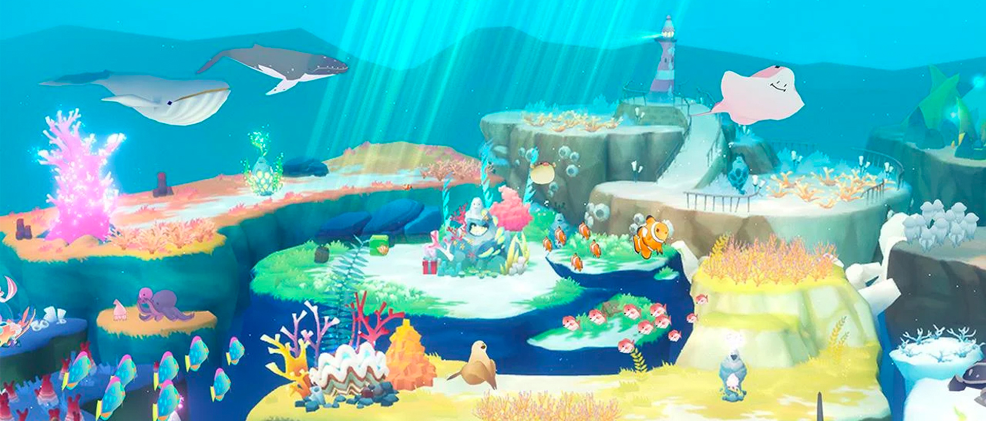 深海水族館世界 點點可培養的水族館電腦pc版夜神模擬器