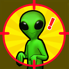 狙撃外星人 - 識破偽裝射擊遊戲