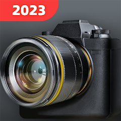 高清專業相機2023 - 單反攝影拍照，高清前置自拍